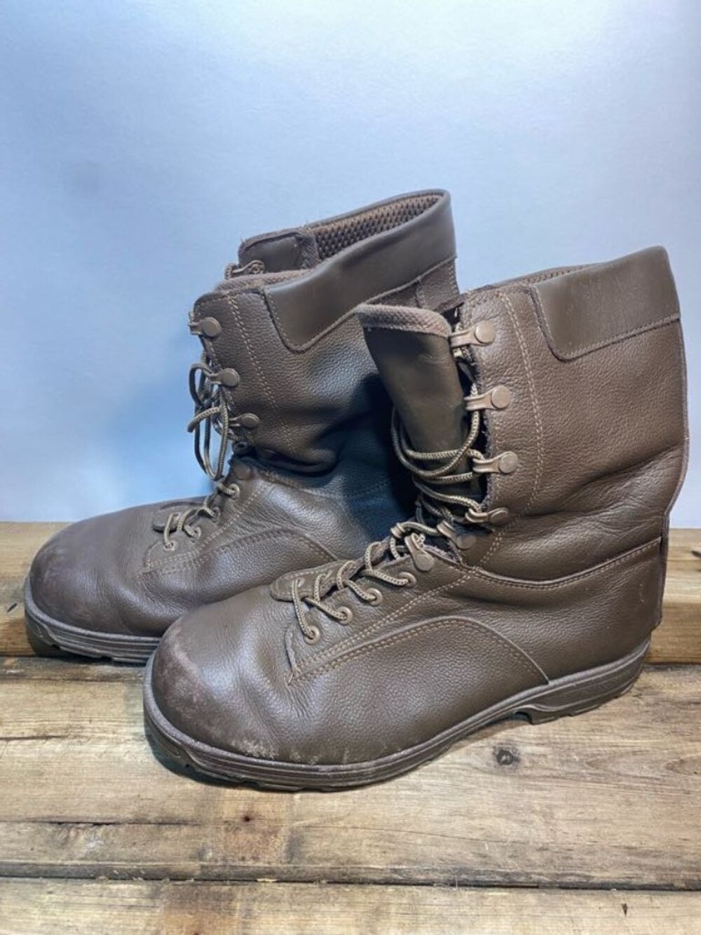 Canadian Army Royer General Purpose Brown Combat Boots Size 275/ 112 US size 10
